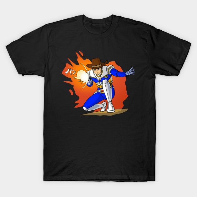 Bam! Pow! Bounty hunter T-Shirt by BrokenSpirit